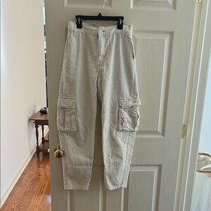 Levi Off White Cargo Pants